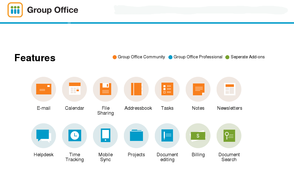 feautures in group-office