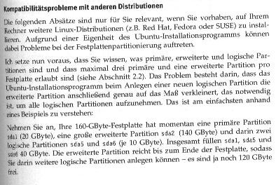 Ausschnitt aus dem Begleitbuch zu Ubuntu 7.04